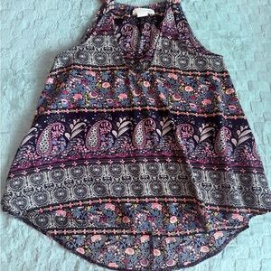 Floral Paisley Women's Top